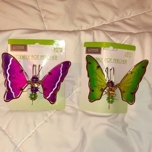 Butterfly plant percher Pot Made for plants